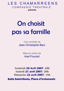 On choisit pas sa famille (2007)